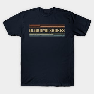 Alabama Shakes Retro Lines T-Shirt